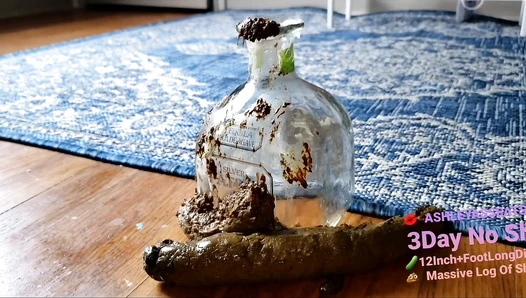 AshleyAssEats - Ashley AssEats Massive 12Inch POOPTRON Shit Logs