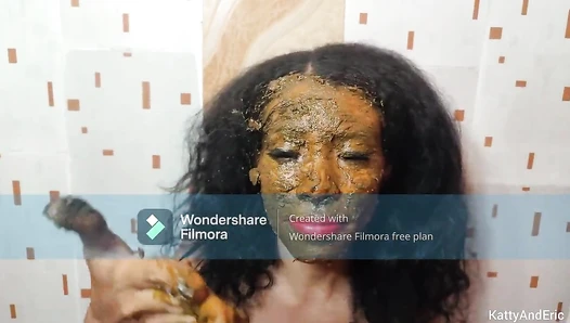 LittleKatty - Dirty My Face nd Hair, Shit Saved for 5 Days