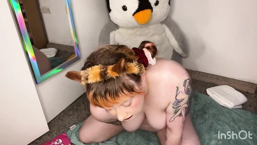 Kinkylilqt - Anal Fuck Messy Marshmellow Diaper Enema