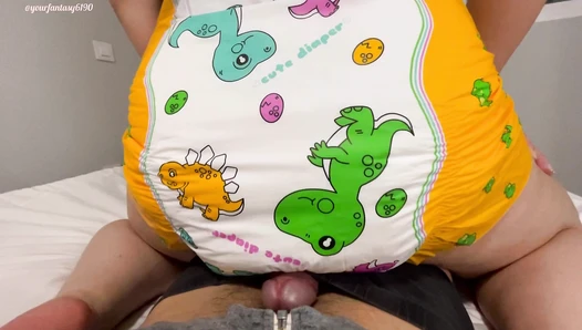 Yourfantasy6190 - Diaper farting on dick