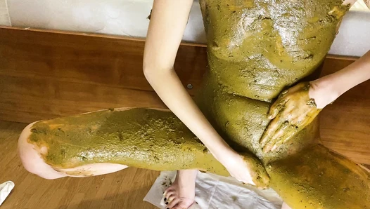 p00girl - pile of diarrhea, smeared, face mask,fisting