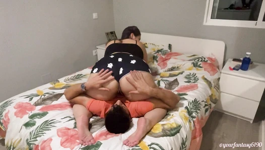 Yourfantasy6190 - Gassy face sitting for lucky guy, , 