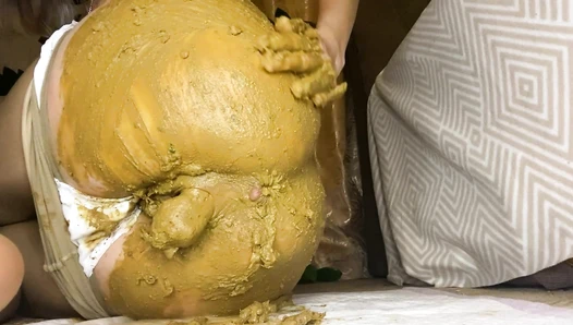p00girl - sweet scat and shit in pussy, Amateur Collection, 