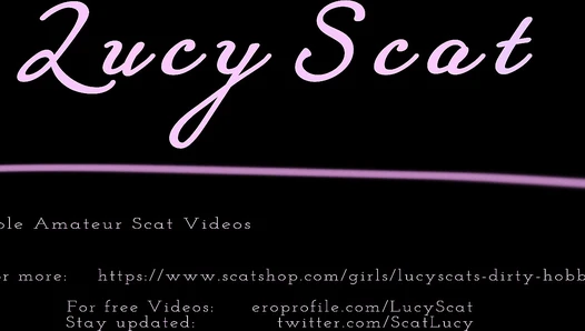 LucyScat - Shit and piss on plate