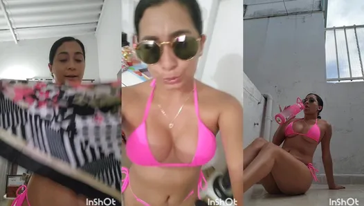 lauracolin - bikini disaster, Amateur Collection, 