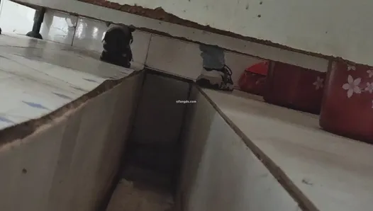 Female Hand Ditch Dry Toilet Hidden Shooting #17 82V