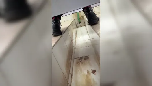 Female Hand Ditch Dry Toilet Hidden Shooting #17 82V