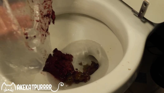 MakeKatPurrrr - Purple Poop